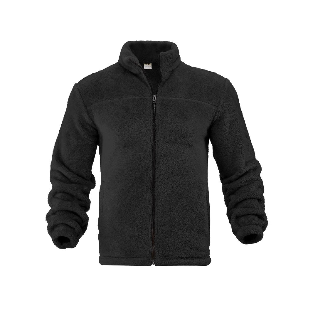 Herren Fleecejacke Weich Warm Hochkragen