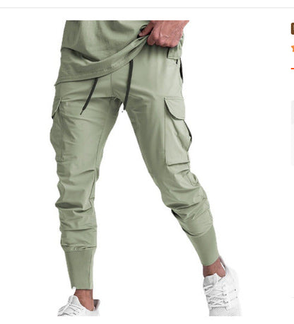 Damen Cargo-Hose Bequem Elastisch Mit Reißverschlusstaschen - BerlinGlamour