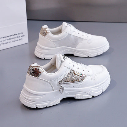Damen Sneaker Modisch Funkelnd Atmungsaktiv
