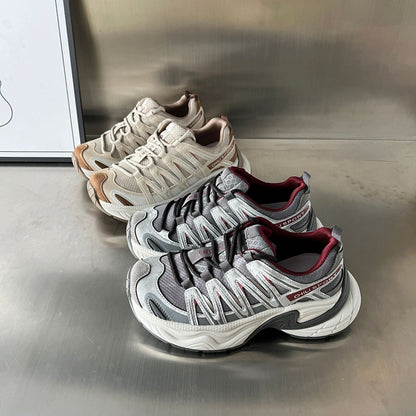 Damen Sneaker Sportlich Atmungsaktiv Mit Fußbett