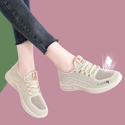 Damen Sneaker Leicht Luftig Sport Mesh Schuhe