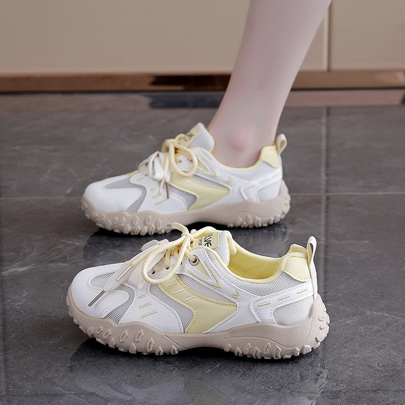 Damen Sport-Sneaker Atmungsaktiv Laufschuhe Mit Griffiger Sohle