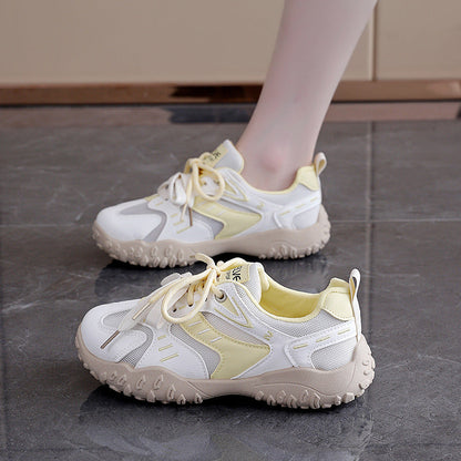 Damen Sport-Sneaker Atmungsaktiv Laufschuhe Mit Griffiger Sohle