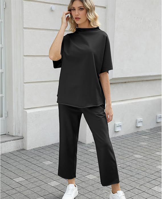 Damen Lounge Set Baumwoll gemütlich