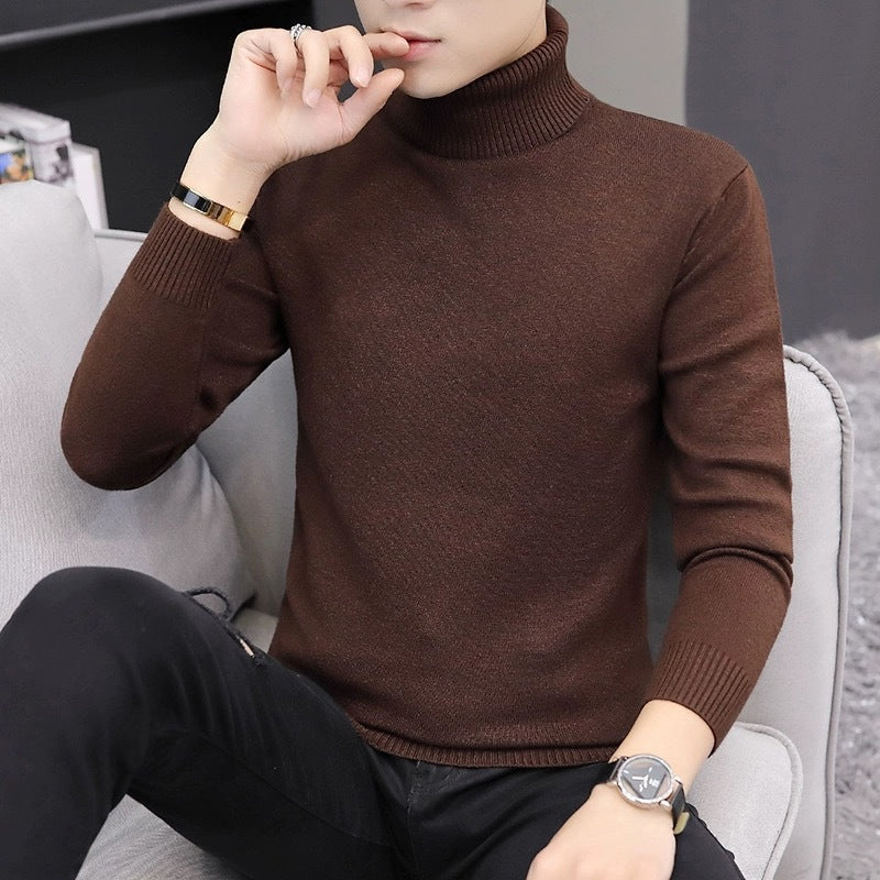 Herren Rollkragenpullover Bequem Warm Modern