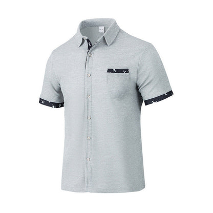 Herren Kurzarmhemd Modern Stilvoll Berlin