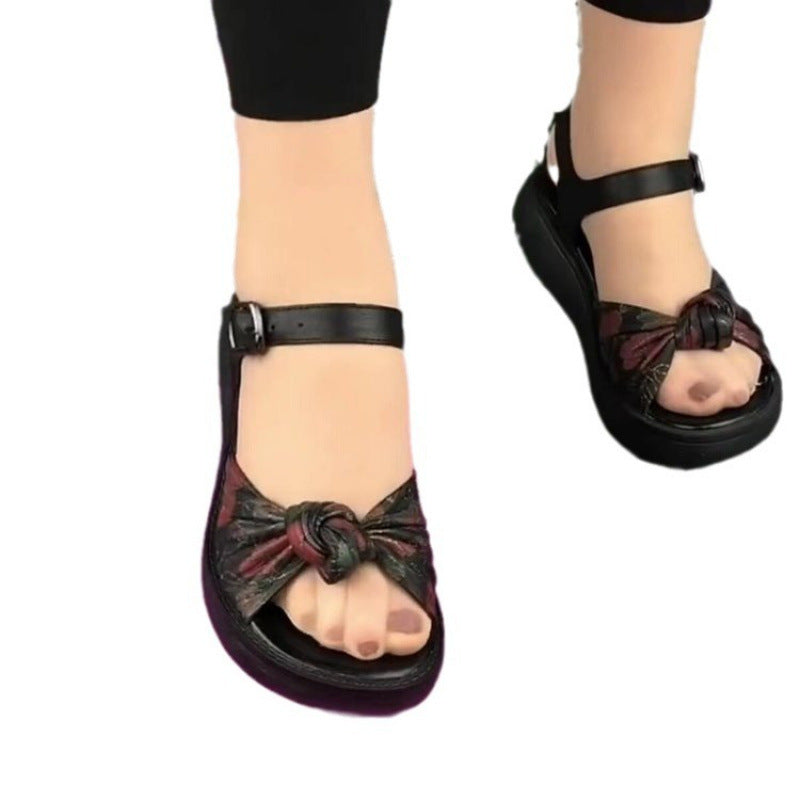 Damen Sandalen Riemchen Komfortable SommerSchuhe Modisch