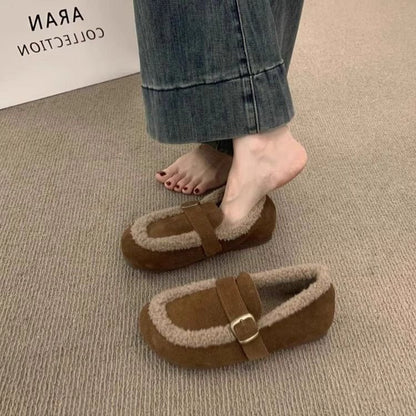 Damen Pantoffeln Warm Bequem Plüsch Innenfutter