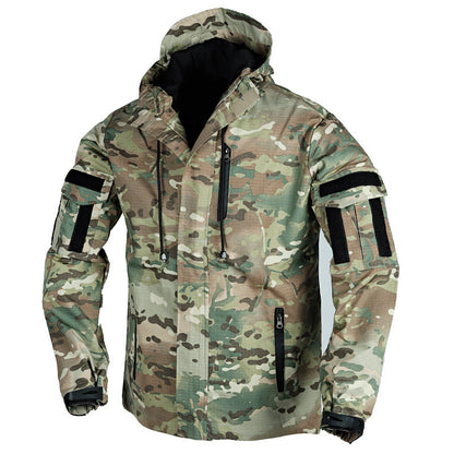 Herren Taktikjacke Wasserdicht Outdoor Funktionell