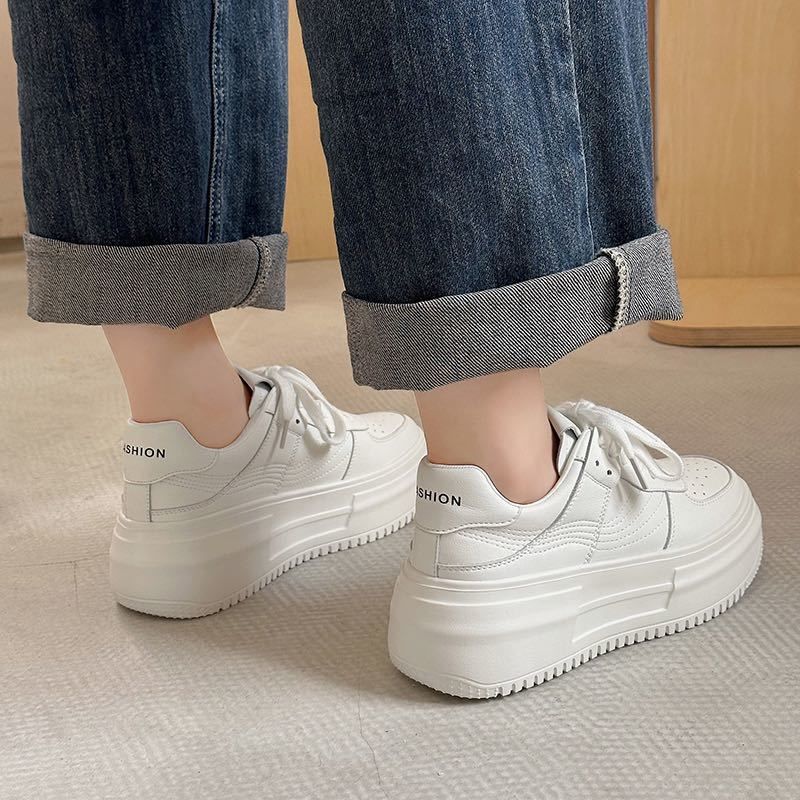 Damen Sneaker Chunky mit dicker Sohle und atmungsaktiver Oberfläche