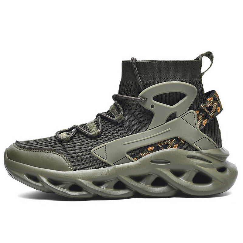 Damen Sneaker High-Top atmungsaktiv Stoßdämpfend