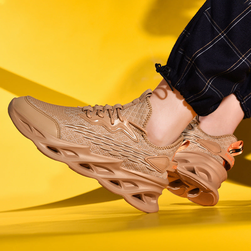 Damen Sneaker Sportlich Flexibel Laufschuhe Komfort