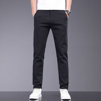 Herren Chino Hose Elastisch Stretch