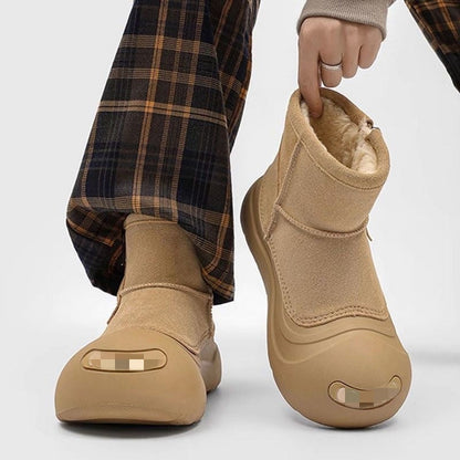 Damen Winterstiefel Gefüttert Rutschfest Mode