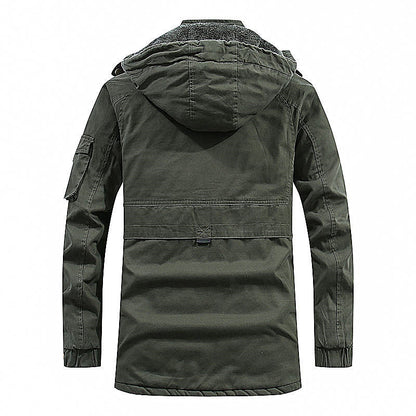 Herren Winterjacke Funktionell Enganliegend Fleece Isoliert
