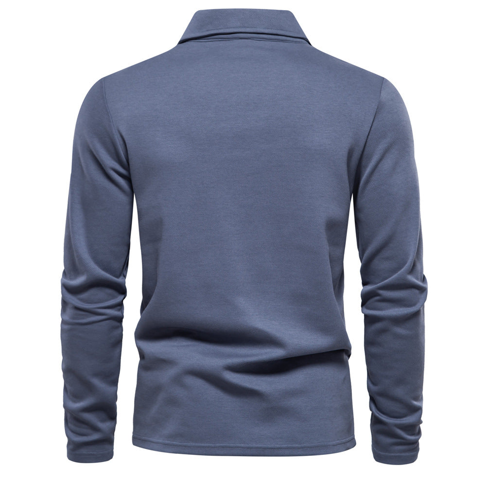 Herren Poloshirt Langarm atmungsaktiv Modern Berlin
