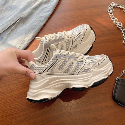 Damen Sportschuhe Sneaker Atmungsaktiv Komfortabel
