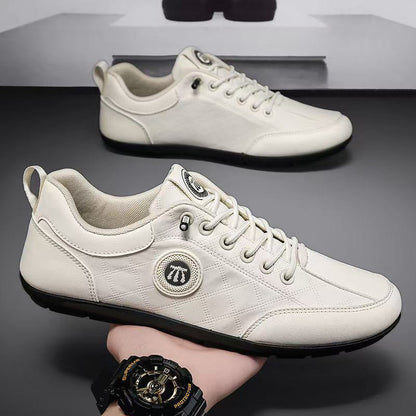 Damen SportSchuhe Leder Rutschfest Komfortabel Laufschuhe