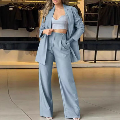 Damen Blazer Set Elegantes Business Outfit - BerlinGlamour
