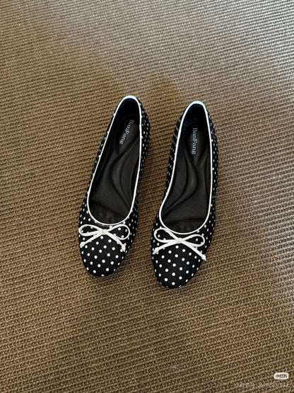 Damen Ballerinas Klassisch Komfortabel Softsohle Schuhe