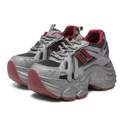 Damen Sneaker Hochsohle Lifestyle Schuhe Modern