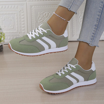 Damen Sneaker Retro Style atmungsaktiv Sportlich - BerlinGlamour
