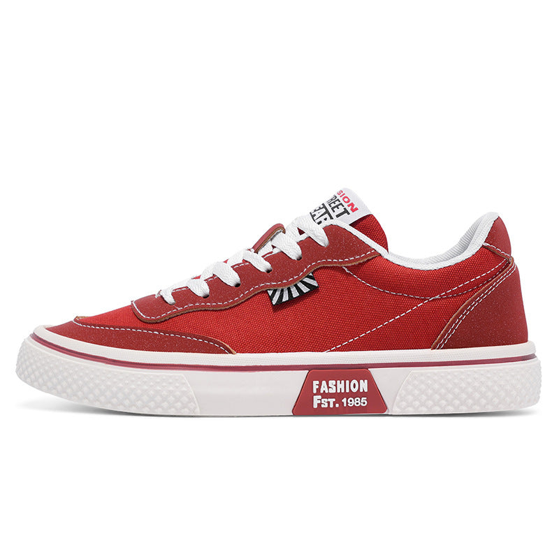 Damen Sneaker Bequem Canvas Weiße Schuhe Modisch