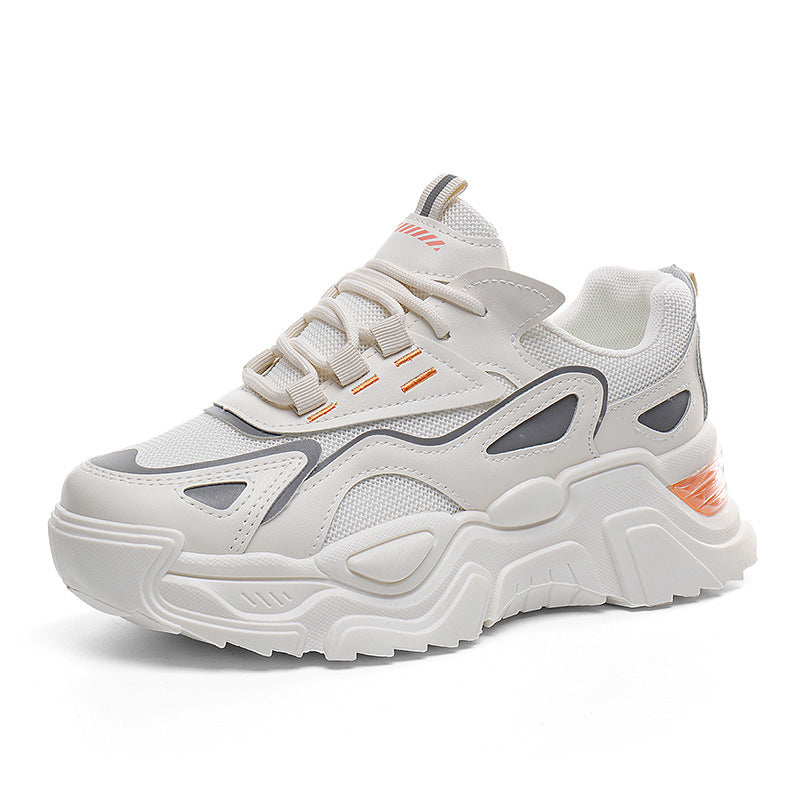 Damen Sneaker Chunky atmungsaktiv Sportlich Komfort