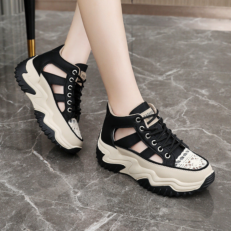 Damen Sneaker Hochwertig Bequem Modisch