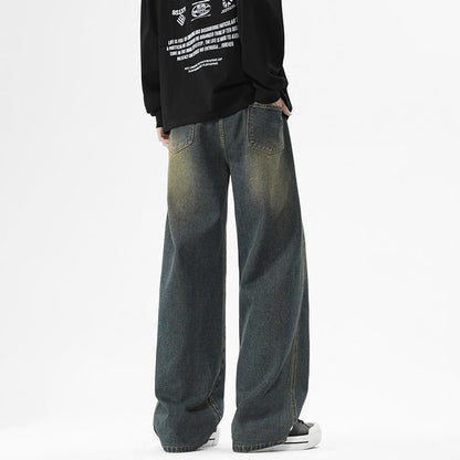 Herren Jeans Distressed Lässig Berlin Style