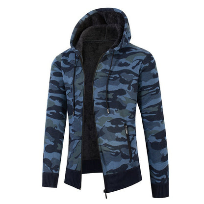 Herren Kapuzenpullover Karo Modern Trendy