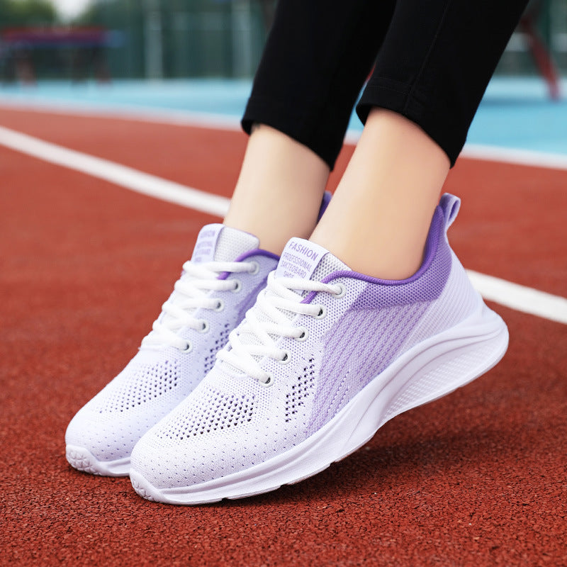 Damen Laufschuhe Atmungsaktiv Leicht Mesh