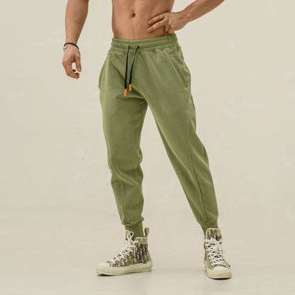 Herren Sportpants Elastisch Mit Reißverschlusstaschen