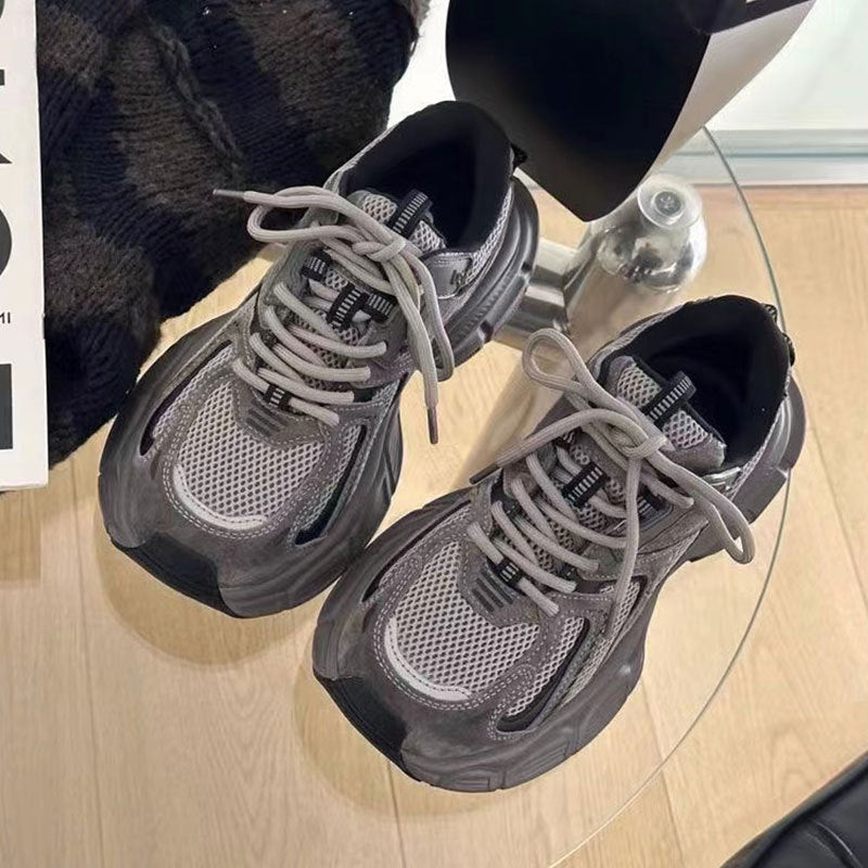 Damen Sneaker Sport Mesh atmungsaktiv Laufschuhe