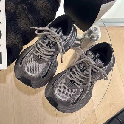 Damen Sneaker Sport Mesh atmungsaktiv Laufschuhe