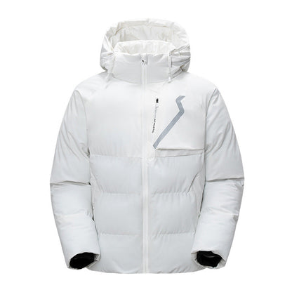 Herren Daunenjacke Isolierend Wasserdicht mit Kapuze