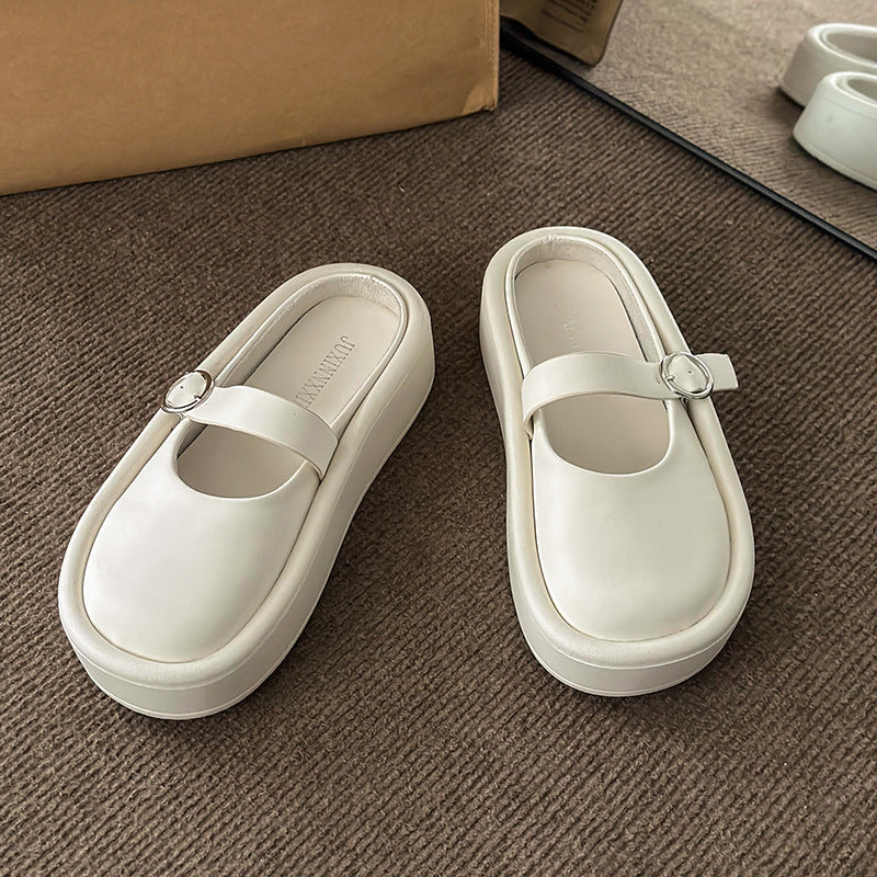 Damen Clogs Bequem mit Schnalle Modern Komfort