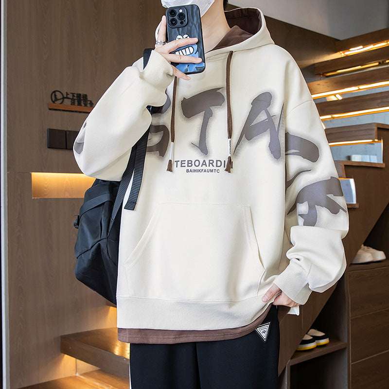 Kapuzenpullover Unisex Grafikdruck Berlin Style Modern