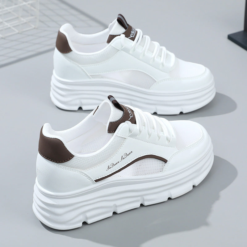 Damen Sneaker Plattform Schuhe Bequem Flexibel - BerlinGlamour