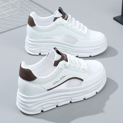 Damen Sneaker Plattform Schuhe Bequem Flexibel - BerlinGlamour