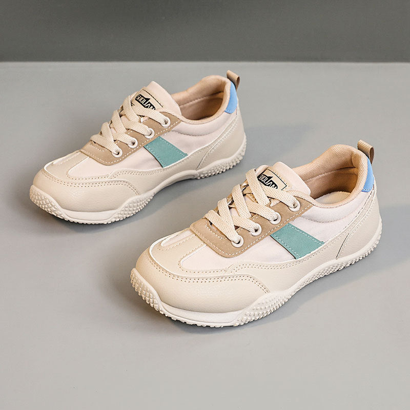 Damen Sneaker Sportlich Bequem Schwarz