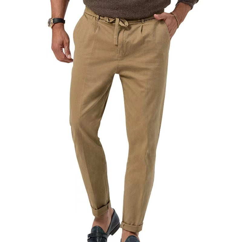Herren Freizeithosen Bequem Elastisch Mit Stretch