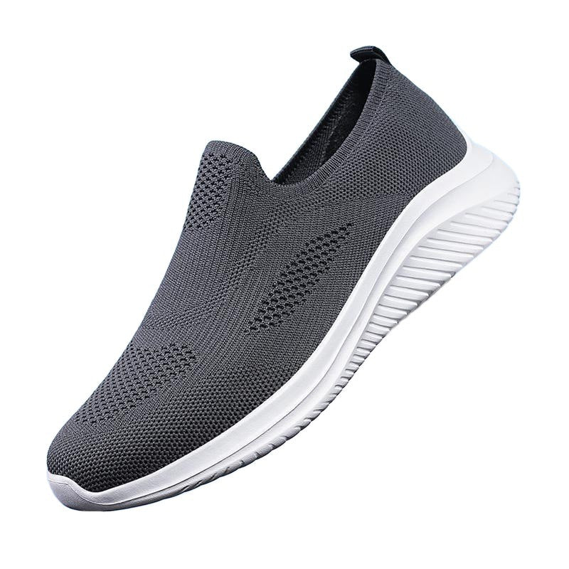 Damen Sneaker Sportliche Slip-On Schuhe Atmungsaktiv - BerlinGlamour