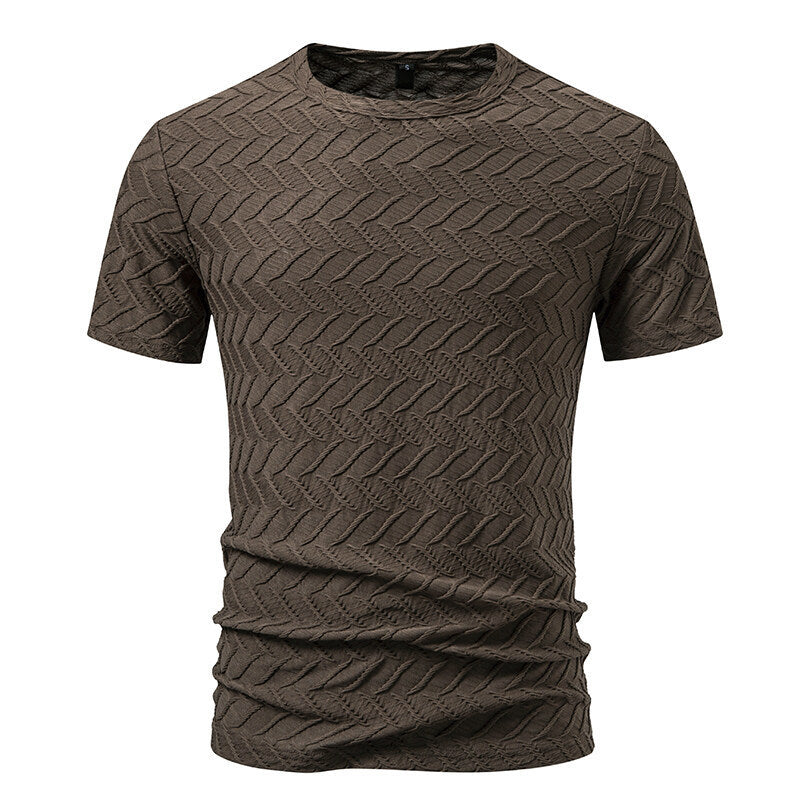 Modisches Herren T-Shirt mit Struktur Design