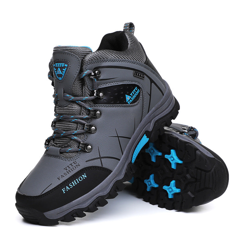 Wanderschuhe Herren Outdoor Knöchelschutz Rutschfest