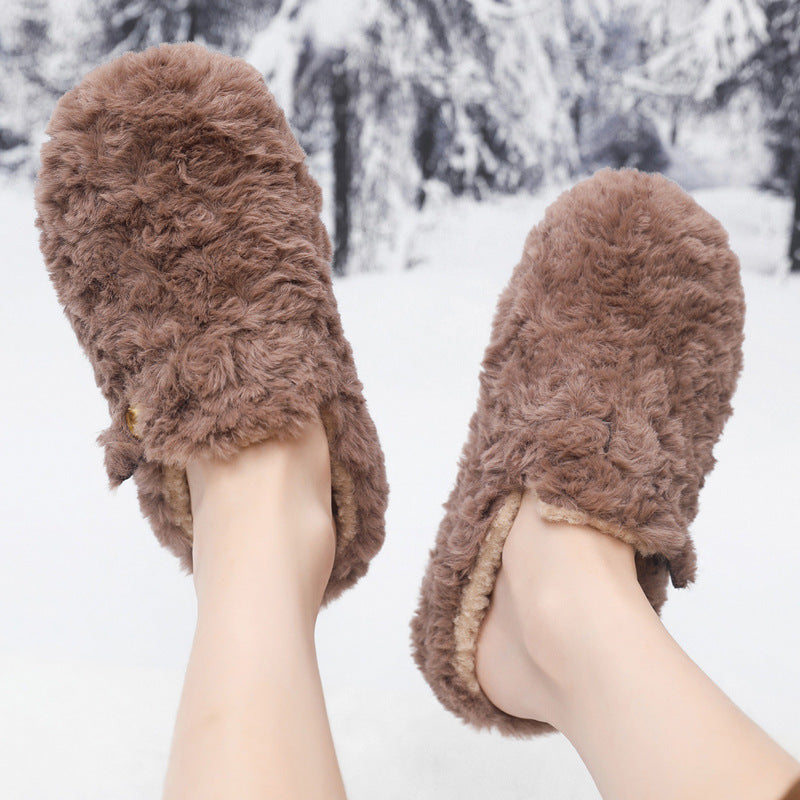 Damen Hausschuhe Flauschig Warm mit Weichem Futter - BerlinGlamour