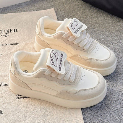 Damen Sneaker Luxus Leder Modern Frauen Schuhe