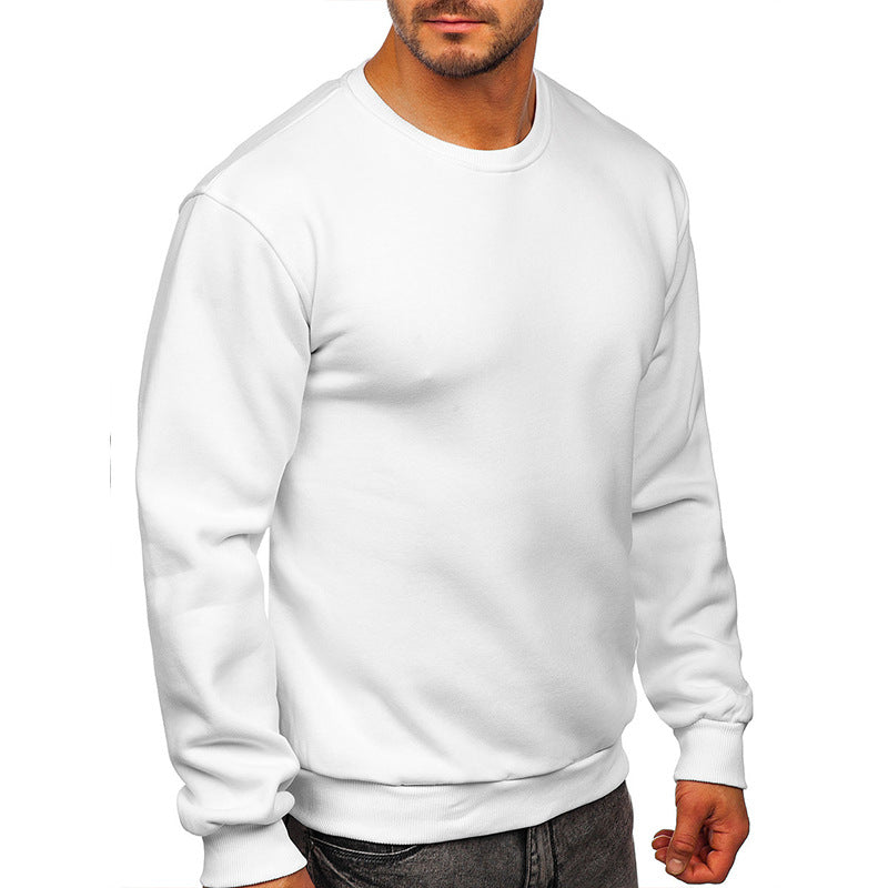 Herren Sweatshirt Rundhalsausschnitt Klassisch Comfort