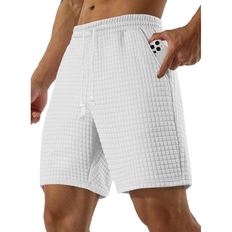 Herren Shorts Sportlich Atmungsaktiv mit Taschen