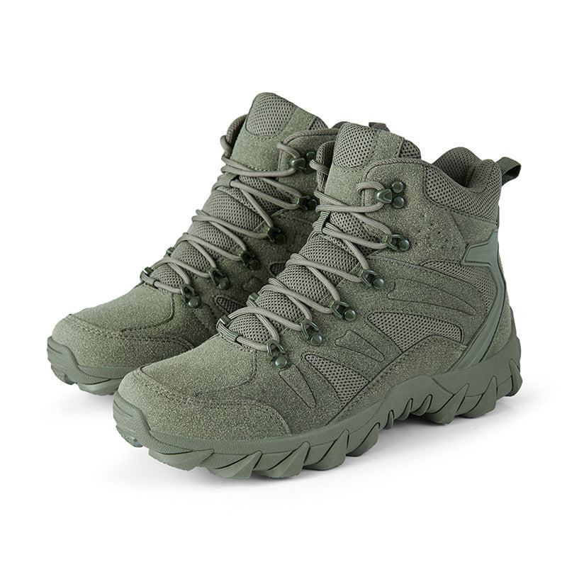 Wanderstiefel Herren atmungsaktiv Griffig Gummisohle - BerlinGlamour